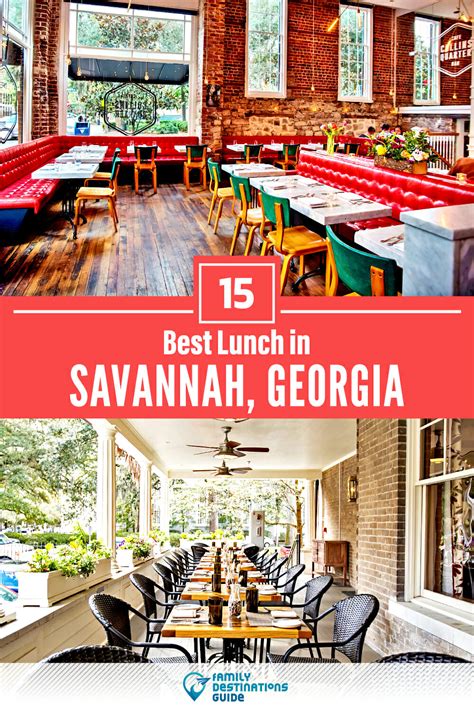 best lunch places in savannah.